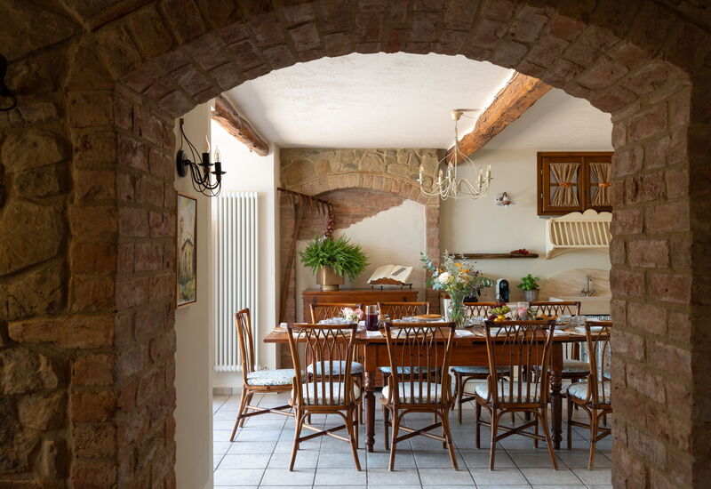 Villa Sunshine: Esszimmer, Frühling, Herbst, Küche, Sommer