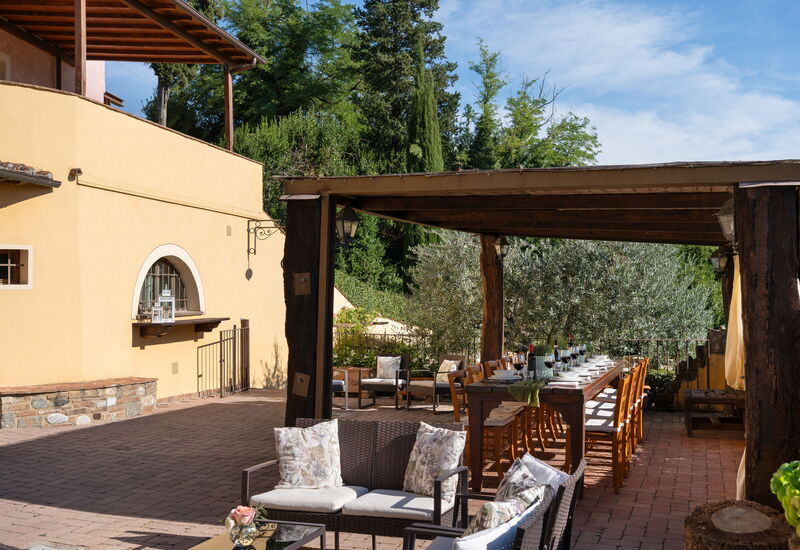 Villa Sunshine: Balkon / Terrasse / Patio, Frühling, Herbst, Sommer