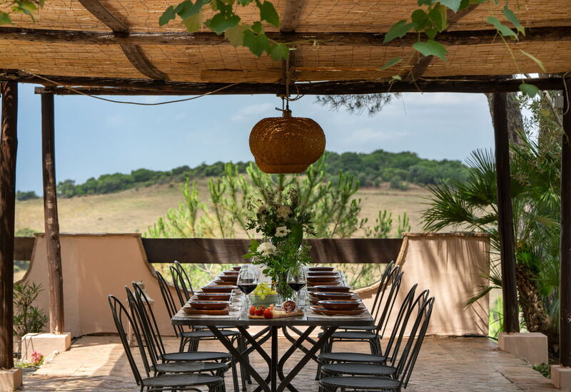 Villa Monte Bottigli: Autumn, Balcony / Terrace / Patio, Building Exterior, Outdoor, Spring, Summer