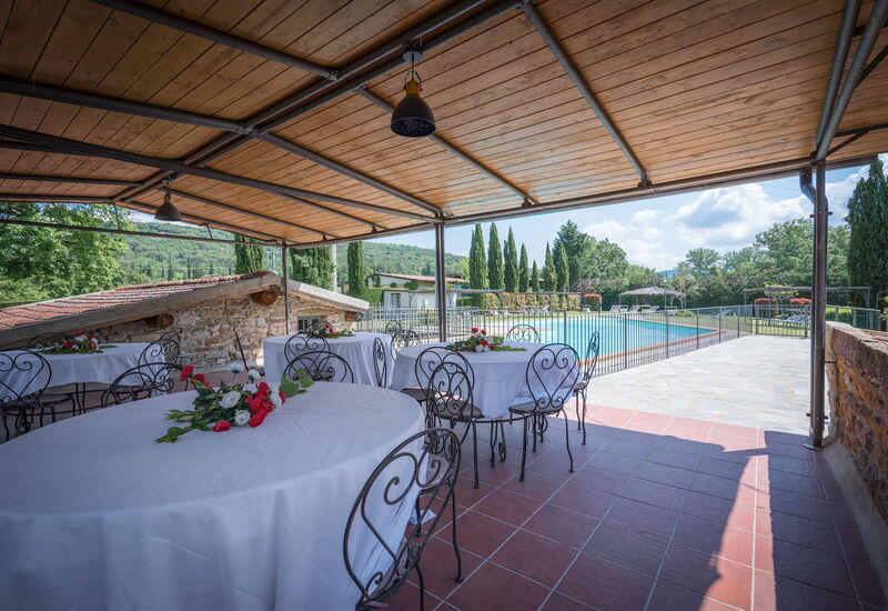 Mulino Al Suono - Badia Agnano, Toscana: Amenities, Autumn, Balcony / Terrace / Patio, Building Exterior, Spring, Summer
