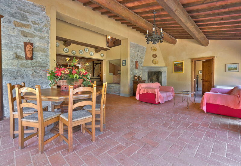 Mulino Al Suono - Badia Agnano, Toscana: Amenities, Autumn, Living Room, Room Detail, Spring, Summer