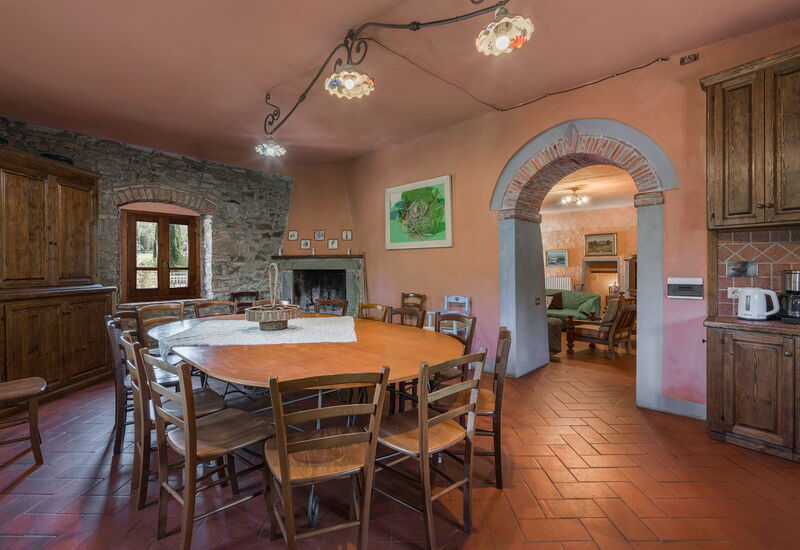 Mulino Al Suono - Badia Agnano, Toscana: Amenities, Autumn, Dining Room, Room Detail, Spring, Summer