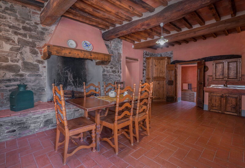Mulino Al Suono - Badia Agnano, Toscana: Amenities, Autumn, Dining Room, Kitchen, Room Detail, Spring, Summer