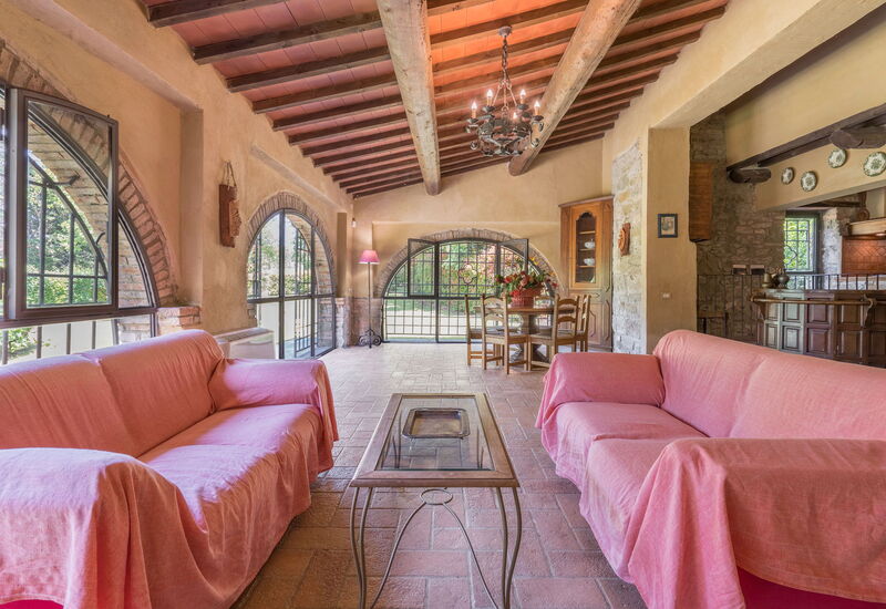 Mulino Al Suono - Badia Agnano, Toscana: Amenities, Autumn, Living Room, Room Detail, Spring, Summer