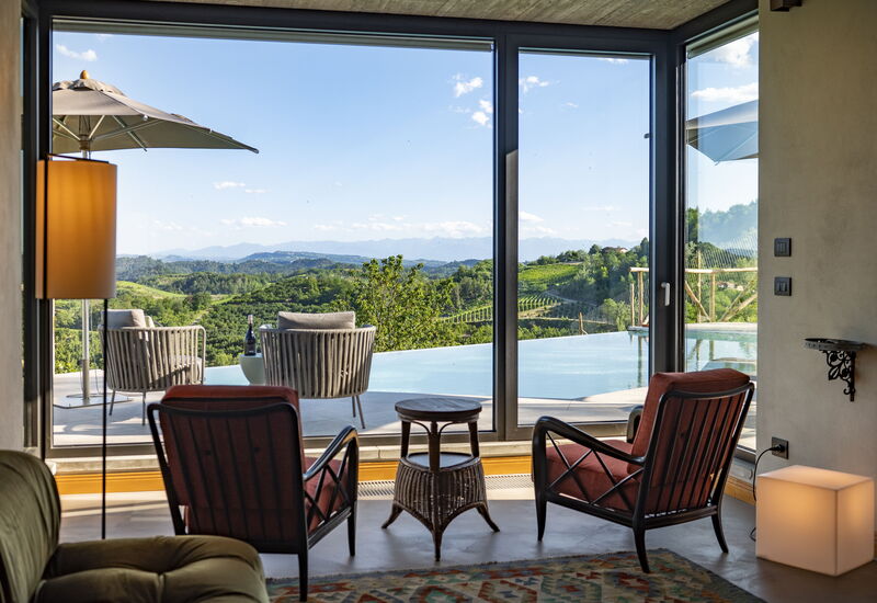 Relais Casa Clara - Roero - Langhe, Piemonte: Autumn, Living Room, Spring, Summer