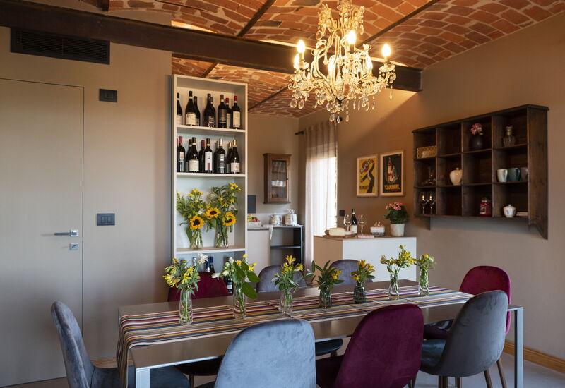Relais Casa Clara - Roero - Langhe, Piemonte: Autumn, Dining Room, Spring, Summer