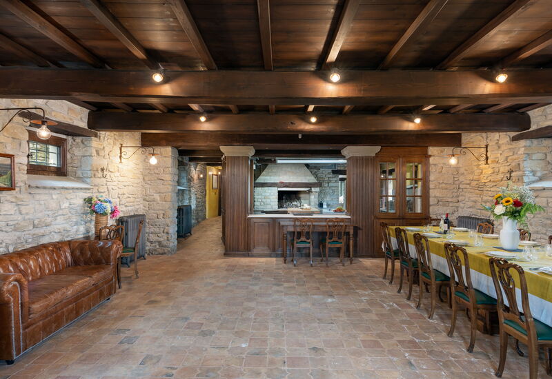 Villa Torre Delle Rose - Firenzuola, Private Pool,: Autumn, Living Room, Spring, Summer