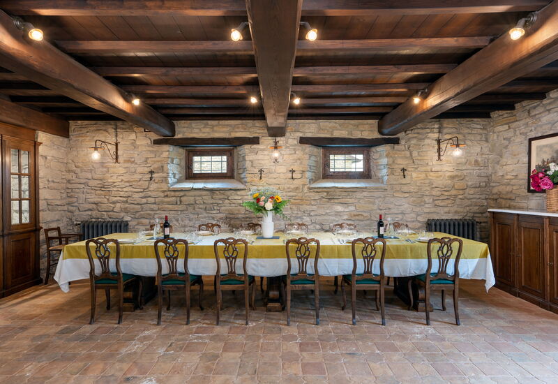 Villa Torre Delle Rose - Firenzuola, Private Pool,: Autumn, Dining Room, Spring, Summer