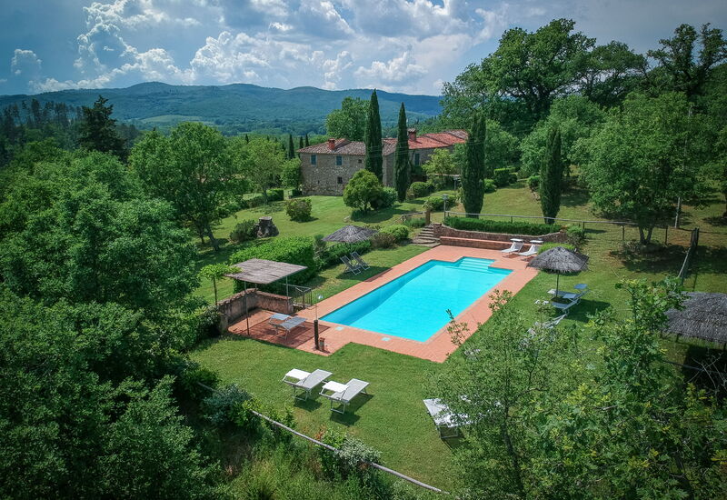 Borgo La Casina - Badia Agnano, Toscana: Autumn, Pool, Spring, Summer