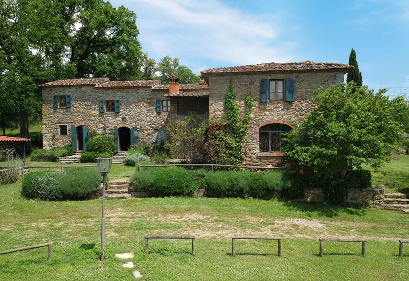 Borgo La Casina - Badia Agnano, Toscana: Amenities, Autumn, Building Exterior, Garden, Spring, Summer