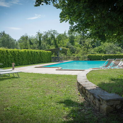 Fonte Nuova - Badia Agnano, Toscana: Außen, Ausstattung, Frühling, Garten, Herbst, Schwimmbad, Sommer