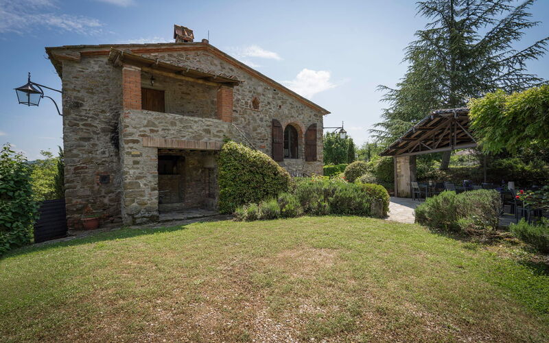 Fonte Nuova - Badia Agnano, Toscana: Außen, Ausstattung, Frühling, Garten, Herbst, Sommer