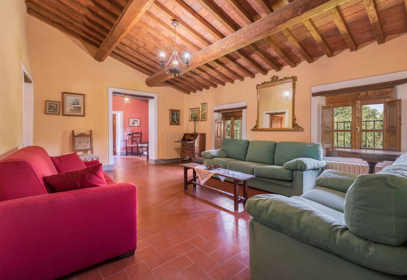 Fonte Nuova - Badia Agnano, Toscana: Amenities, Autumn, Living Room, Room Detail, Spring, Summer