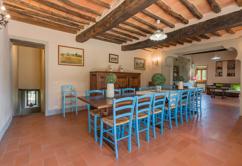 Fonte Nuova - Badia Agnano, Toscana: Amenities, Autumn, Dining Room, Room Detail, Spring, Summer
