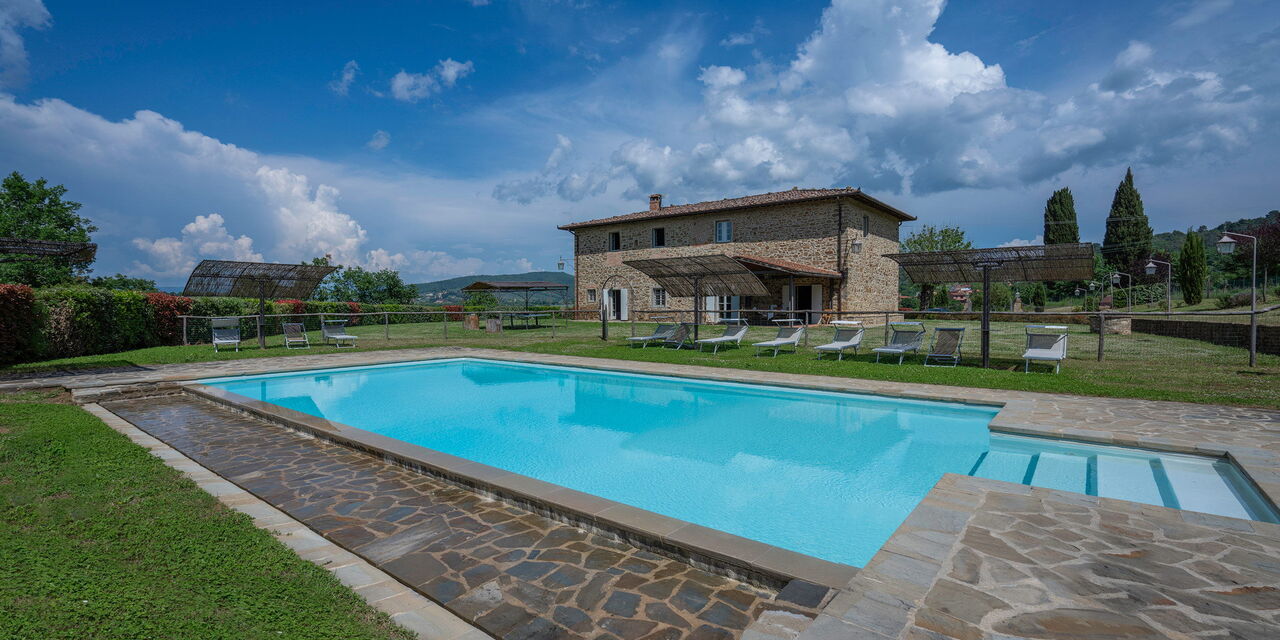 Leopolda In Selvarella Pool And Wi-fi: Amenities, Autumn, Building Exterior, Garden, Pool, Spring, Summer