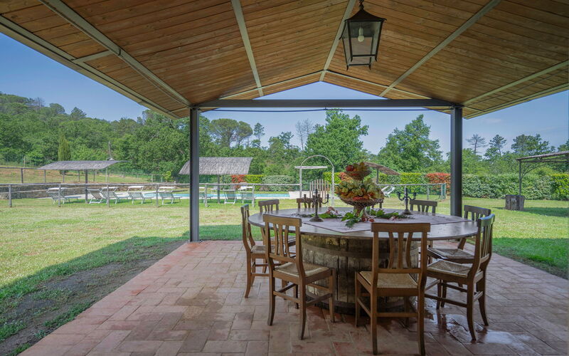 Leopolda In Selvarella Pool And Wi-fi: Amenities, Autumn, Balcony / Terrace / Patio, Building Exterior, Garden, Spring, Summer