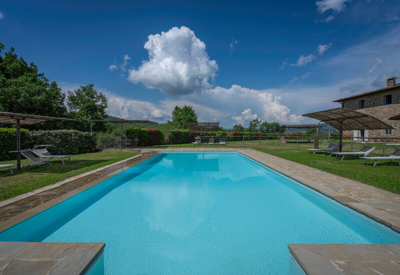 Leopolda In Selvarella Pool And Wi-fi: Amenities, Autumn, Building Exterior, Garden, Pool, Spring, Summer