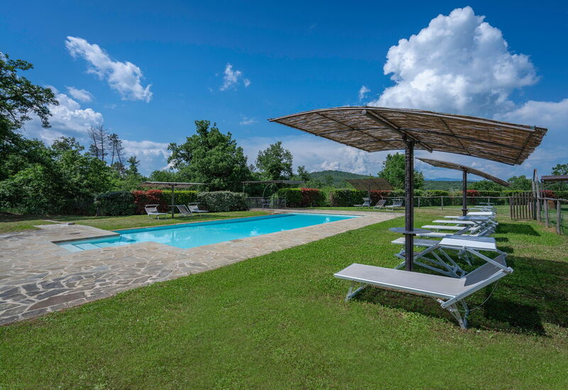 Leopolda In Selvarella Pool And Wi-fi: Amenities, Autumn, Building Exterior, Garden, Pool, Spring, Summer