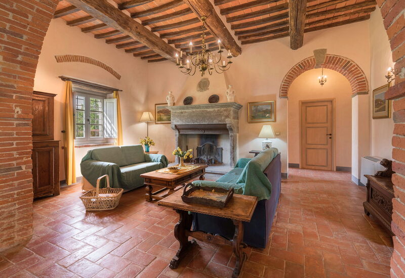 Leopolda In Selvarella Pool And Wi-fi: Amenities, Autumn, Living Room, Room Detail, Spring, Summer