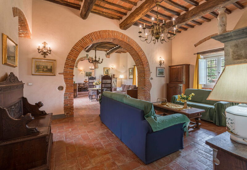 Leopolda In Selvarella Pool And Wi-fi: Amenities, Autumn, Living Room, Room Detail, Spring, Summer