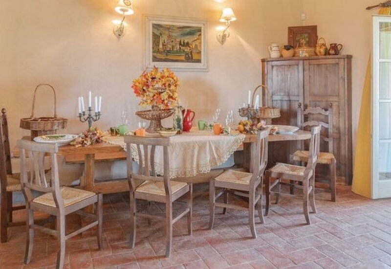 Leopolda In Selvarella Pool And Wi-fi: Amenities, Autumn, Dining Room, Room Detail, Spring, Summer
