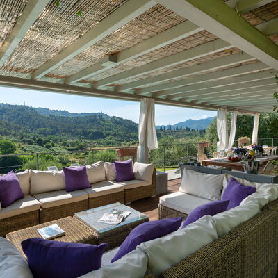 Luxury Green Marignana Villa, Versilia, Pool, Ac,: Autunno, Estate, Giardino, Primavera