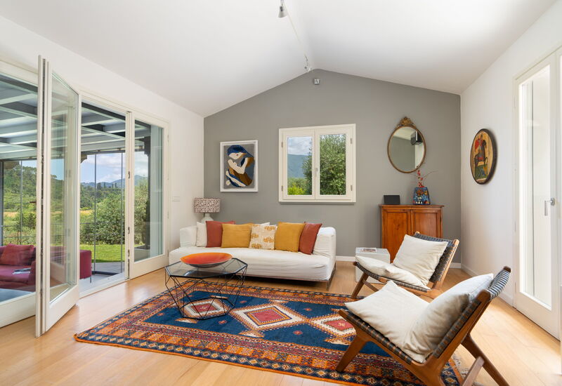 Luxury Green Marignana Villa, Versilia, Pool, Ac,: Autumn, Living Room, Spring, Summer