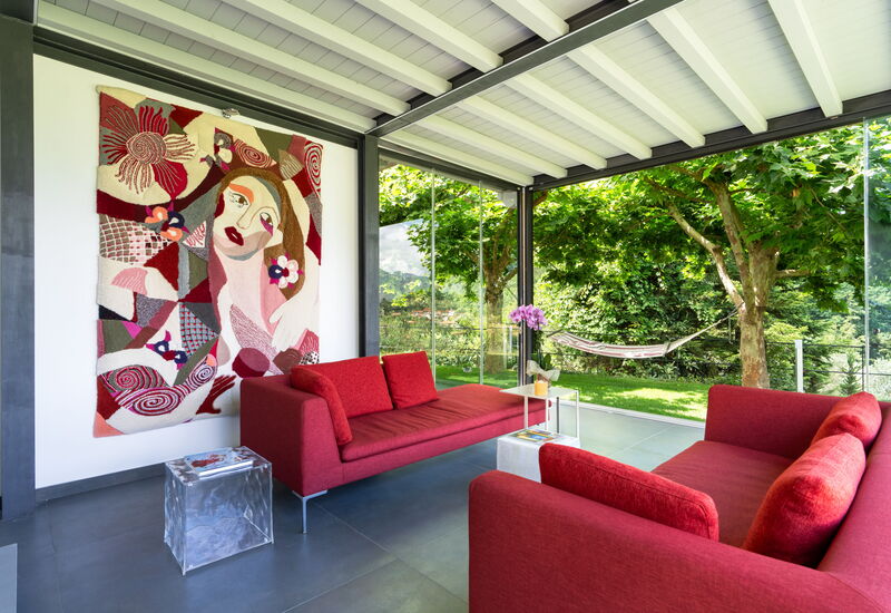 Luxury Green Marignana Villa, Versilia, Pool, Ac,: Autumn, Living Room, Spring, Summer