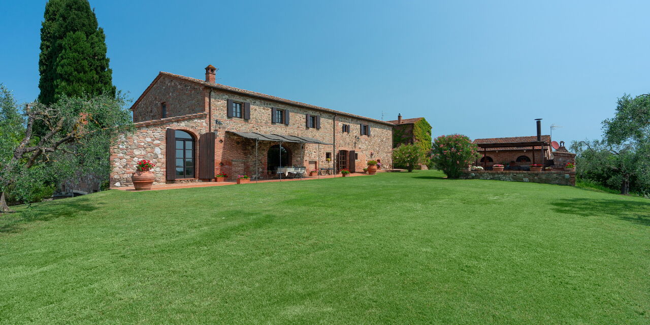 Villa Le Pozze - Sinalunga, Toscana: Autunno, Estate, Esterni, Giardino, Primavera