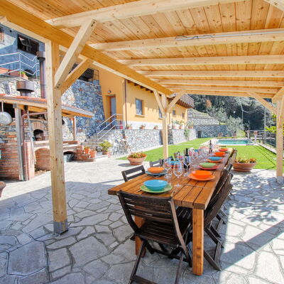 Casa Aurora - Recco, Liguria: Frühling, Garten, Herbst, Sommer