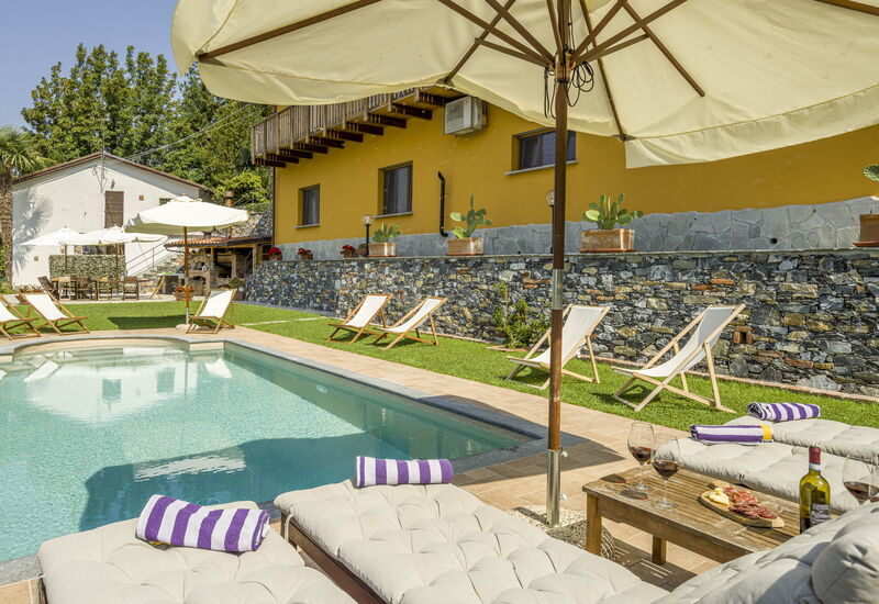 Casa Aurora - Recco, Liguria: Autumn, Building Exterior, Spring, Summer