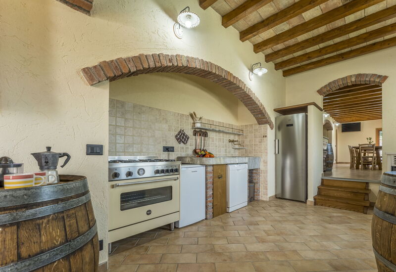 Casa Aurora - Recco, Liguria: Autumn, Kitchen, Spring, Summer