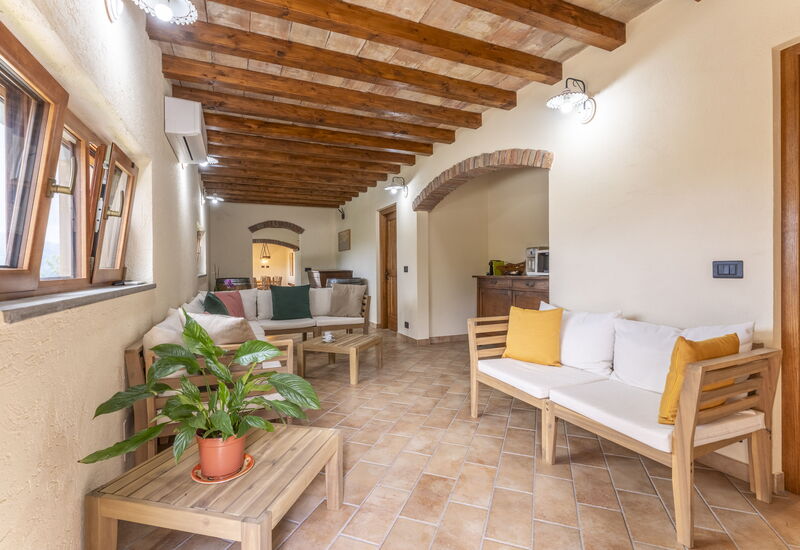 Casa Aurora - Recco, Liguria: Autumn, Living Room, Spring, Summer