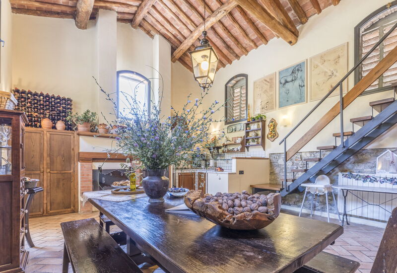 Fienile Di Fabio - Colline Fiorentine Vaiano, Tosc: Amenities, Autumn, Dining Room, Room Detail, Spring, Summer