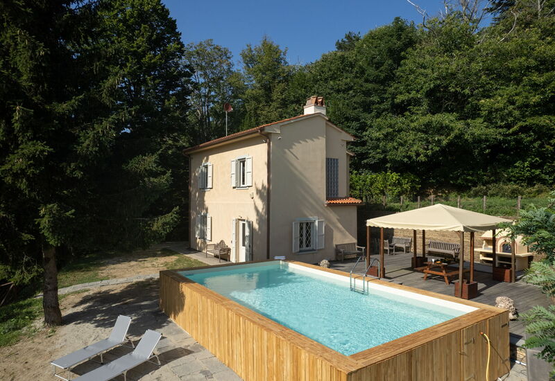 Casa Sul Serra: Autumn, Balcony / Terrace / Patio, Building Exterior, Pool, Spring, Summer