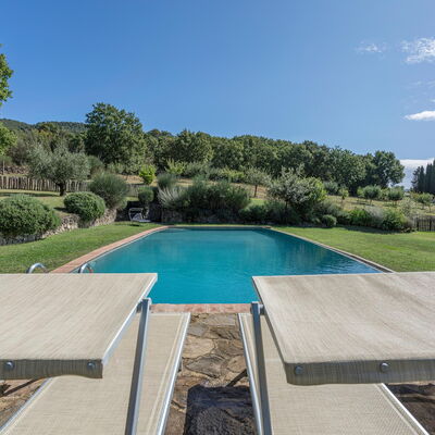 Orcia Panoramic View With Pool: Autunno, Estate, Esterni, Giardino, Piscina, Primavera