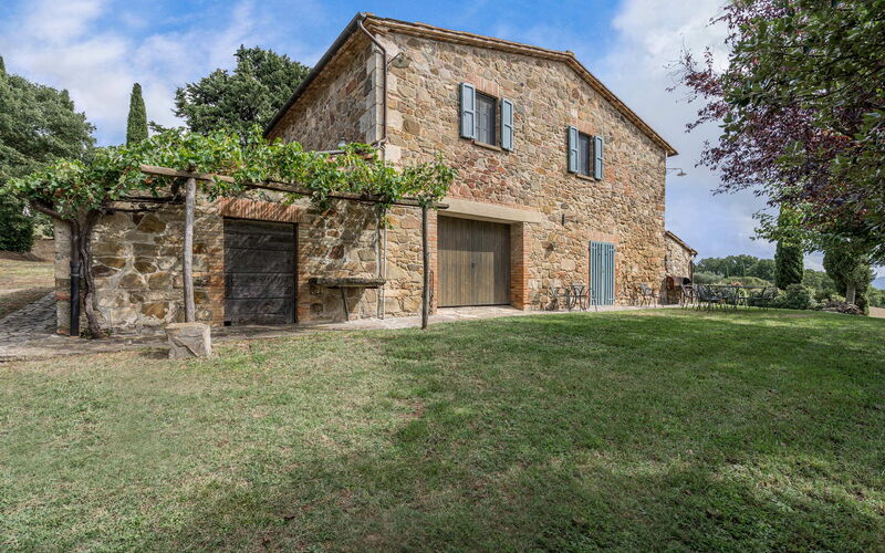 Orcia Panoramic View With Pool: Autunno, Estate, Esterni, Giardino, Primavera