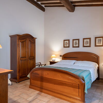 Rocche Di Valiano - Alloggio:&nbsp;Appartamento Papavero In Siena, Pool Use, Ac: rocche-di-valiano-chianti-castelnuovo-berardenga-papavero-camera-da-letto