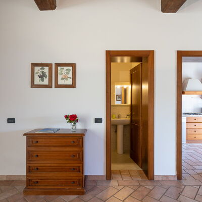 Rocche Di Valiano - Alloggio:&nbsp;Appartamento Papavero In Siena, Pool Use, Ac: rocche-di-valiano-chianti-castelnuovo-berardenga-papavero-soggiorno