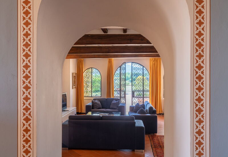 Villa Lama: Living Room