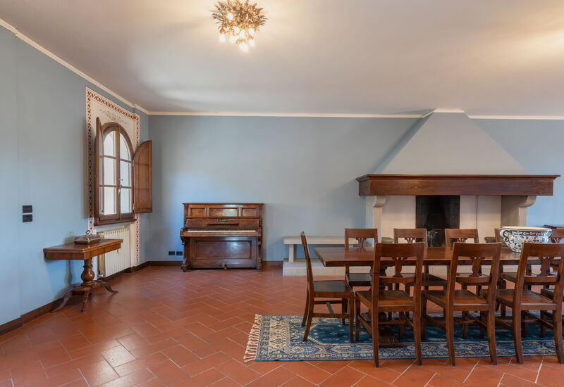 Villa Lama: Dining Room