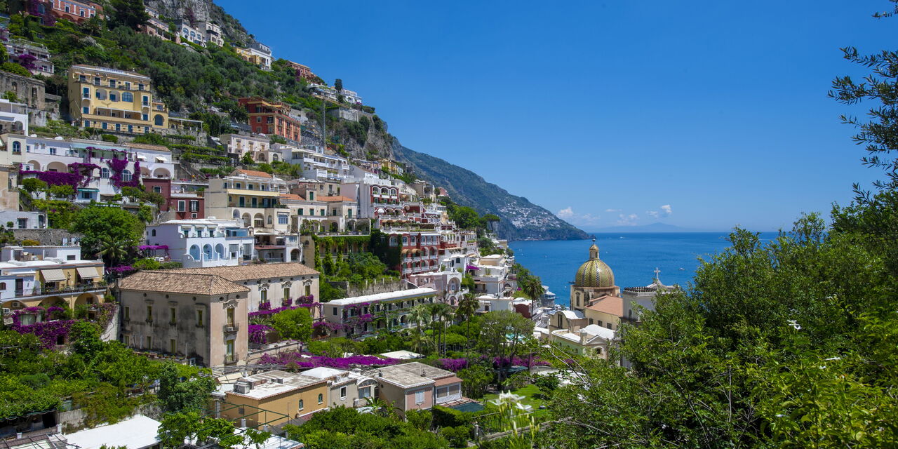 Villa Deli, In Positano, Sea View, Ac: villa-deli-positano-villa-landscape