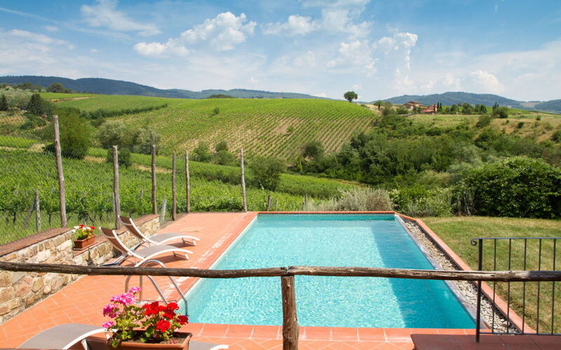 Le Masse - Greve In Chianti, Toscana: Frühling, Herbst, Schwimmbad, Sommer