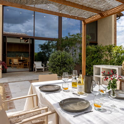 Pendolino Spereto Apartment With Pool, Montaione: Autunno, Estate, Giardino, Primavera