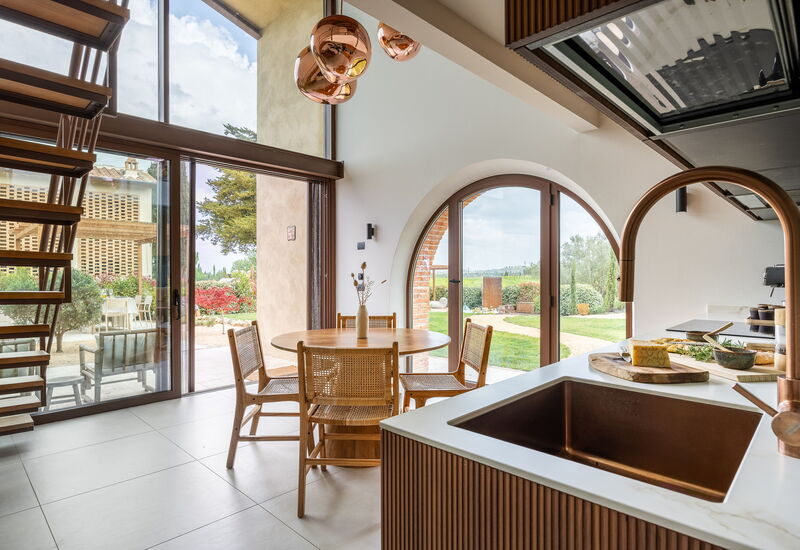 Pendolino Spereto Apartment With Pool, Montaione: Frühling, Herbst, Küche, Sommer