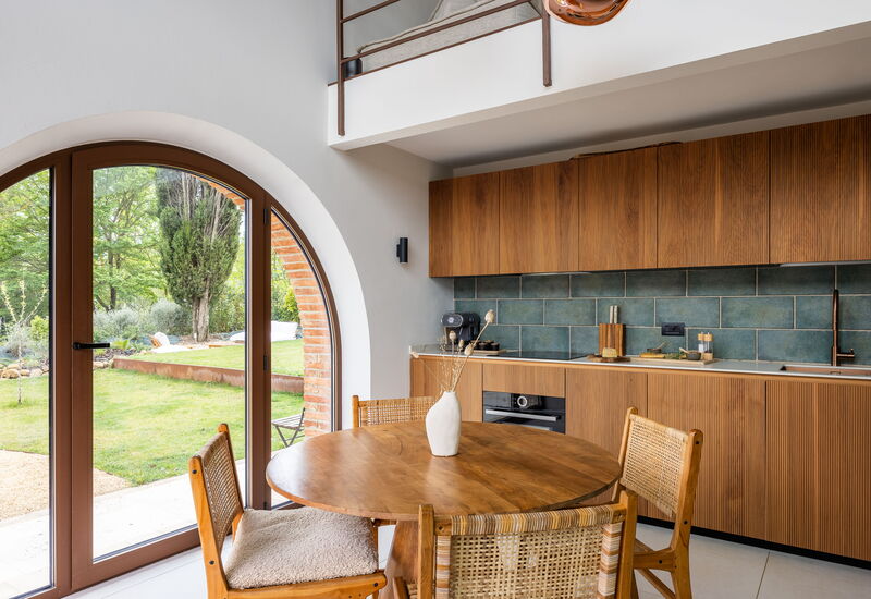 Pendolino Spereto Apartment With Pool, Montaione: Frühling, Herbst, Küche, Sommer