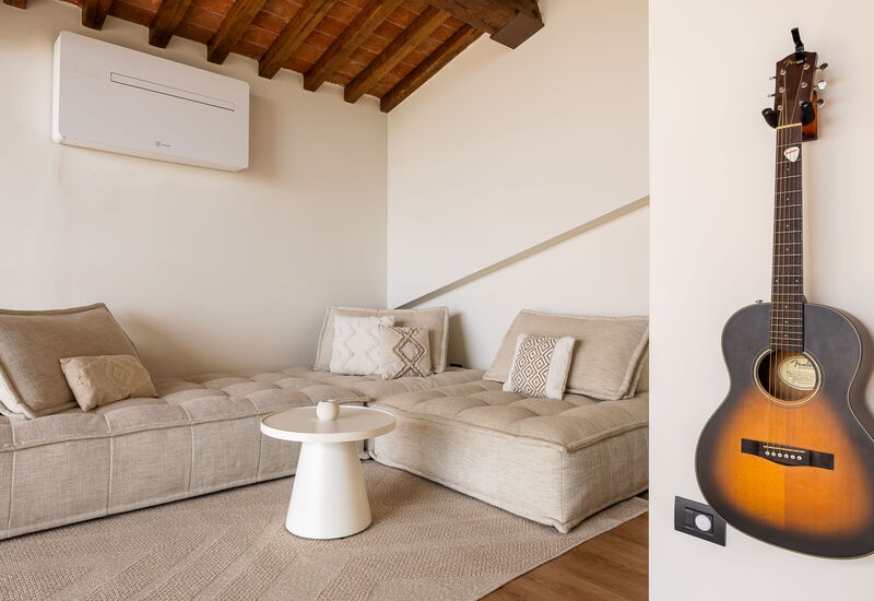 Pendolino Spereto Apartment With Pool, Montaione: Frühling, Herbst, Sommer, Wohnzimmer