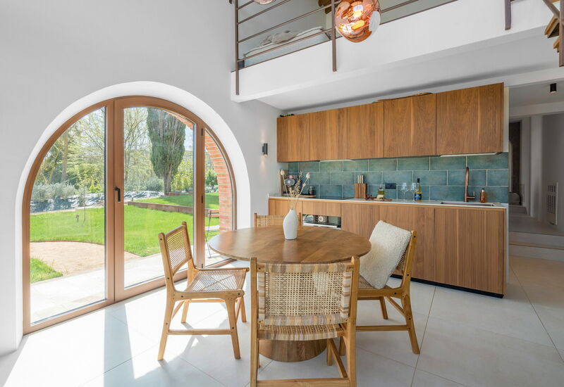 Pendolino Spereto Apartment With Pool, Montaione: Autumn, Kitchen, Spring, Summer