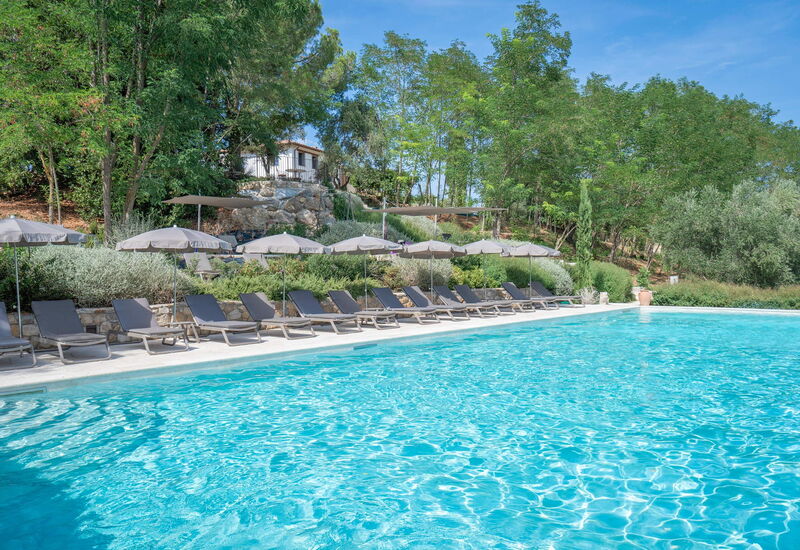 Pendolino Spereto Apartment With Pool, Montaione: Autumn, Pool, Spring, Summer