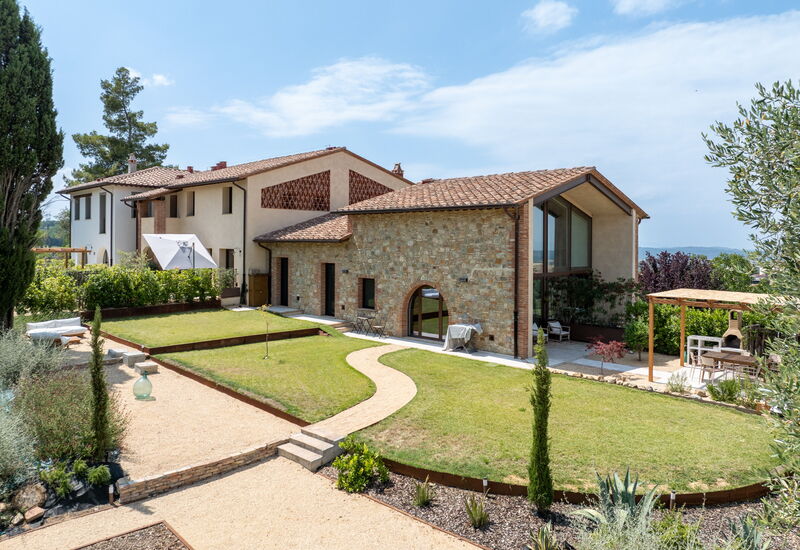 Pendolino Spereto Apartment With Pool, Montaione: Autumn, Main Entrance, Spring, Summer